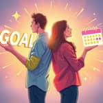 Create accountability by sharing goals with someone you trust