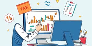 Include taxes in all major financial projections