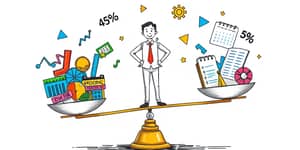 Plan rebalancing every six months or by % deviation
