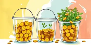 Use buckets to manage time-based financial needs