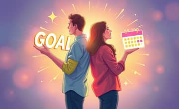 Create accountability by sharing goals with someone you trust