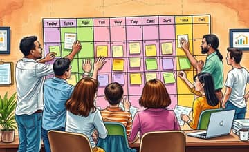 Use a calendar to schedule financial check-ins