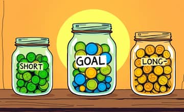 Designate accounts for short-, medium-, and long-term goals