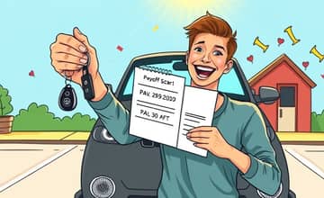 Confirm your total payoff balance before making the last payment