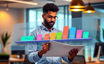 Use visual timelines to track loan progress