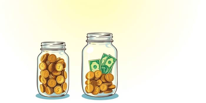 Use percentages to split income by goal type