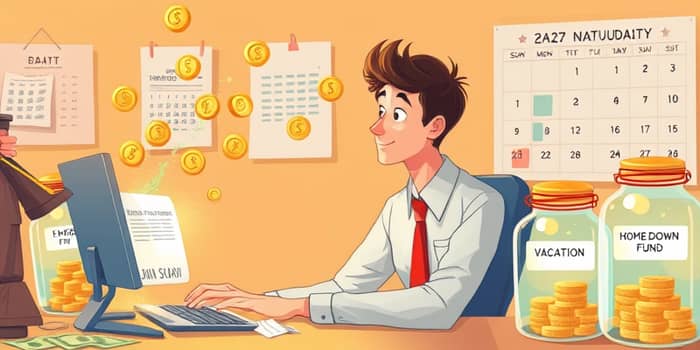 Set savings rules that trigger automatically on payday